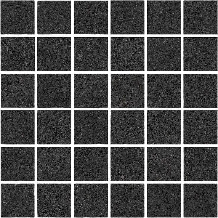 Terratinta Lagom С000565318 TTLA06M5C__charcoal_mos(5X5)_Carved Mosaic 30x30 cm, Italy, other types of stone - photo 1 Terratinta Lagom С000565318 TTLA06M5C__charcoal_mos(5X5)_Carved Mosaic 30x30 cm, Italy, other types of stone - photo 1
