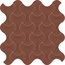 Terratinta Norse С000595233 TTNO13MKN__rusty_red_knit Mosaic 30x30 cm, Italy - photo 1