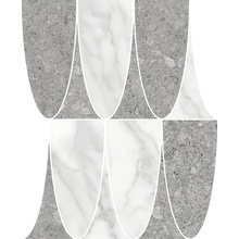 Terratinta Vicentina С000514812 TTVICEMELPS__ellipse_matt/Honed Mosaic 31,8x39 cm, Italy, limestone - photo 1 - photo 1