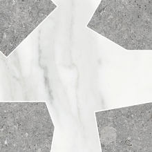 Terratinta Vicentina С000514813 TTVICEMCRLI__cross_matt/Honed_light Mosaic 29x29 cm, Italy, limestone - photo 1 - photo 1