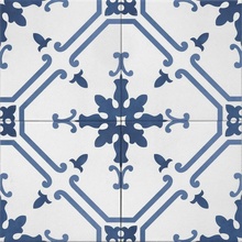 Tonalite Aquarel С000434045 AQU/ELE.BL_DecoroElektraBlu keramisk granitt 15x15 cm, Italia - foto 1 - foto 1