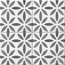 Tonalite Aquarel С000434043 AQU/ANT.GR_DecoroAntaresGrigio keramisk granitt 15x15 cm, Italia - foto 1