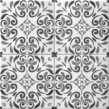 Tonalite Aquarel С000434061 AQU/VEG.GR_DecoroVegaGrigio keramisk granitt 15x15 cm, Italia - foto 1 - foto 1