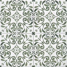 Tonalite Aquarel С000434062 AQU/VEG.VE_DecoroVegaVerde keramisk granitt 15x15 cm, Italia - foto 1 - foto 1