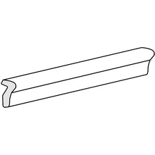 Tonalite Crayon С000612197 TER/CRA.BE_Terminale Beige Бордюр 3,5x30 см, Италия, моноколор - фото 1 - фото 1