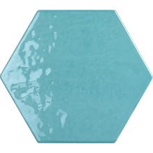 Tonalite Exabright С000299991 6524_EsagonaAcquamarina azulejo de parede 15x17,1 cm, Itália, monocromático - foto 1 - foto 1