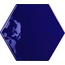 Tonalite Exabright С000299994 6531_EsagonaBlu väggplatta 15x17,1 cm, Italien, monokrom - foto 1