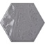 Tonalite Exabright С000299996 6534_EsagonaGrigio stěnová dlaždice 15x17,1 cm, Itálie, jednobarevný - fotografie 1