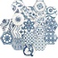 Tonalite Exabright С000328560 EXADEC.BIB_DECORO MIX BLU BIANCO veggflis 15x17,1 cm, Italia - foto 1 Tonalite Exabright С000328560 EXADEC.BIB_DECORO MIX BLU BIANCO veggflis 15x17,1 cm, Italia - foto 1