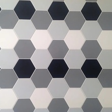 Tonalite Examatt 15x17,1 см, glaserad keramisk granit, Italien, monokrom - interiörfoto 1 - foto 1