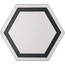 Tonalite Examatt С000300010 D/EXA.BI_DecoroExatargetBianco porcelain tile 15x17,1 cm, Italy - photo 1