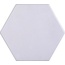 Tonalite Examatt С000300004 6416_EsagonaGrigioChiaroMatt porcelain tile 15x17,1 cm, Italy, monochrome - photo 1