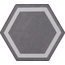 Tonalite Examatt С000300012 D/EXA.GM_DecoroExatargetGrigioMedio porcelænsflise 15x17,1 cm, Italien - foto 1 Tonalite Examatt С000300012 D/EXA.GM_DecoroExatargetGrigioMedio porcelænsflise 15x17,1 cm, Italien - foto 1