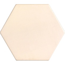 Tonalite Examatt С000300007 6425_EsagonaAvorio keramisk granitt 15x17,1 cm, Italia, monokrom - foto 1 - foto 1
