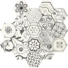 Tonalite Examatt С000346905 EXAMIX.BI_Decoro Mix Bianco Matt keramisk granitt 15x17,1 cm, Italia - foto 1 - foto 1