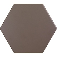 Tonalite Examatt С000300002 6408_EsagonaTabaccoMatt keramisk granitt 15x17,1 cm, Italia, monokrom - foto 1 - foto 1
