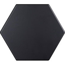 Tonalite Examatt 6415 Esagona Nero Matt azulejo de parede 15x17,1 cm, Itália - foto 1 - foto 1