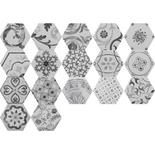 Tonalite Examatt EXAMIX.BI Decoro Mix Bianco Matt Decoração 15x17,1 cm, Itália - foto 1 - foto 1