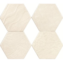 Tonalite Examatt EXAREL.BIM Decoro Relief Bianco Matt Decoração 15x17,1 cm, Itália - foto 1 - foto 1