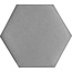 Tonalite Geomat С000339667 HEX1673_HexagonCemento porcelænsflise 6,2x7 cm, Italien, monokrom - foto 1