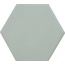 Tonalite Hexalingotti С000535589 HEXLIN.VE_Verdino porcelain tile 14x16 cm, Italy, monochrome - photo 1