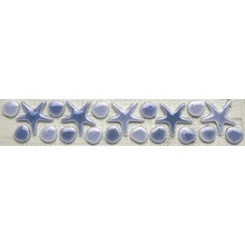 Tonalite Kraklé С000355337 FR/STA.VI_FregioStarViola Mosaico 5,5x30 cm, Itália, craquelê - foto 1 - foto 1