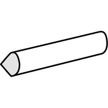 Tonalite Kraklé С000498771 Profilo Jolly 1*10 Krakle Avorio Profil 1x10 cm, Italia, craquelé - foto 1 - foto 1