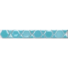 Tonalite Kraklé С000355313 FR/ESA.AZ_FregioEsagoAzzurro Mozaikk 4x30 cm, Italia, craquelé - foto 1 - foto 1