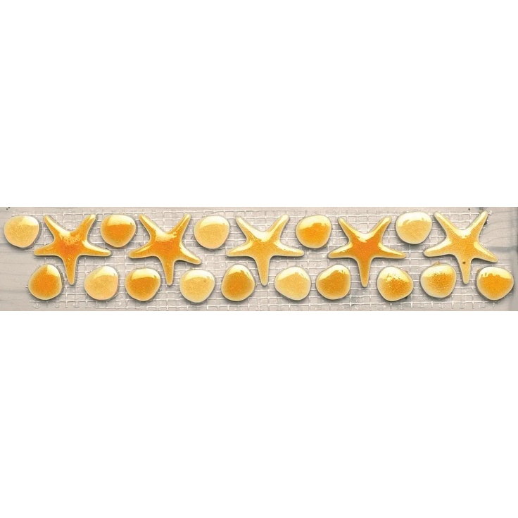 Tonalite Kraklé С000355332 FR/STA.CA_FregioStarCaramel Mozaïek 5,5x30 cm, Italië, craquelé - foto 1 Tonalite Kraklé С000355332 FR/STA.CA_FregioStarCaramel Mozaïek 5,5x30 cm, Italië, craquelé - foto 1