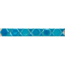 Tonalite Kraklé С000355319 FR/ESA.TU_FregioEsagoTurchese Mozaikk 4x30 cm, Italia, craquelé - foto 1 - foto 1