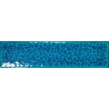 Tonalite Micronesia С000567895 MIC40TU_Turchese azulejo de parede 10x40 cm, Itália, craquelê - foto 1 - foto 1