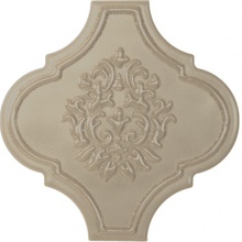 Tonalite Satin Dec Arabesque Lino Decoração 14,5x14,5 cm, Itália - foto 1 - foto 2