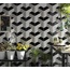 Tonalite Trapez Glossy 10x23 см, glaserad keramisk granit, Italien, monokrom - interiörfoto 2