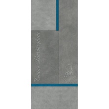 Tonino Lamborghini Korium 167561 Grey Blue Square Logo gres porcelánový 120x280 cm, Itálie, vzhled kuze  - fotografie 1 - foto 1