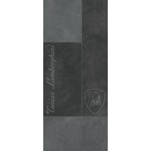 Tonino Lamborghini Korium 167410 Anthracite Square Logo gres porcelánový 120x280 cm, Itálie, vzhled kuze  - fotografie 1 - foto 1
