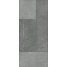 Tonino Lamborghini Korium 167420 Grey Square Logo gres porcelánový 120x280 cm, Itálie, vzhled kuze  - fotografie 1 - foto 1