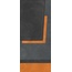 Tonino Lamborghini Korium С000542654 167534_120X280 ANTHRACITE ORANGE DIAGONAL B porcelain tile 120x280 cm, Italy, leather - photo 1 Tonino Lamborghini Korium С000542654 167534_120X280 ANTHRACITE ORANGE DIAGONAL B porcelain tile 120x280 cm, Italy, leather - photo 1