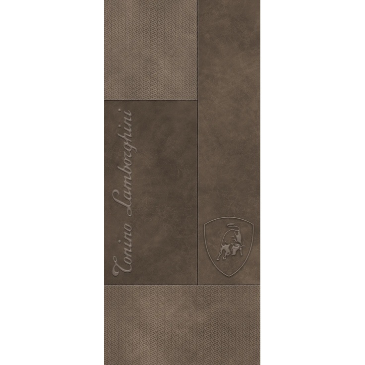 Tonino Lamborghini Korium С000542622 167440_120X280 BROWN SQUARE LOGO grès cérame 120x280 cm, Italie, cuir - photo 1 Tonino Lamborghini Korium С000542622 167440_120X280 BROWN SQUARE LOGO grès cérame 120x280 cm, Italie, cuir - photo 1