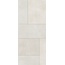 Tonino Lamborghini Korium С000542616 167428_120X280 WHITE SQUARE SIGN B porcelain tile 120x280 cm, Italy, leather - photo 1
