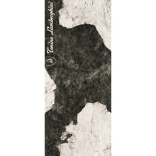 Tonino Lamborghini Magma 189117 F Logo A Black & White Lap Ret grès cérame 120x278 cm, Italie, autres types de pierre - photo 1 - photo 1