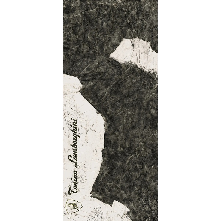 Tonino Lamborghini Magma 189118 F Logo B Black & White Lap Ret grès cérame 120x278 cm, Italie, autres types de pierre - photo 1 Tonino Lamborghini Magma 189118 F Logo B Black & White Lap Ret grès cérame 120x278 cm, Italie, autres types de pierre - photo 1