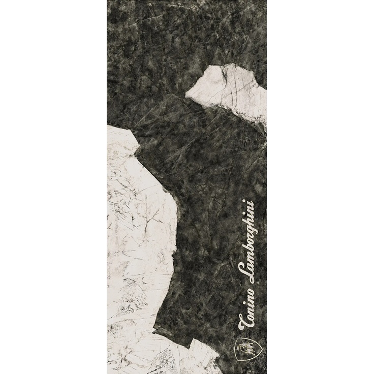 Tonino Lamborghini Magma 189120 F Logo D Black & White Lap Ret grès cérame 120x278 cm, Italie, autres types de pierre - photo 1 Tonino Lamborghini Magma 189120 F Logo D Black & White Lap Ret grès cérame 120x278 cm, Italie, autres types de pierre - photo 1