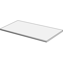 Tuscania Ceppo Di Gré Angolo Bordo Toro SX White RS 45*90 Speciální prvek 45x90 cm - fotografie 1 - foto 1