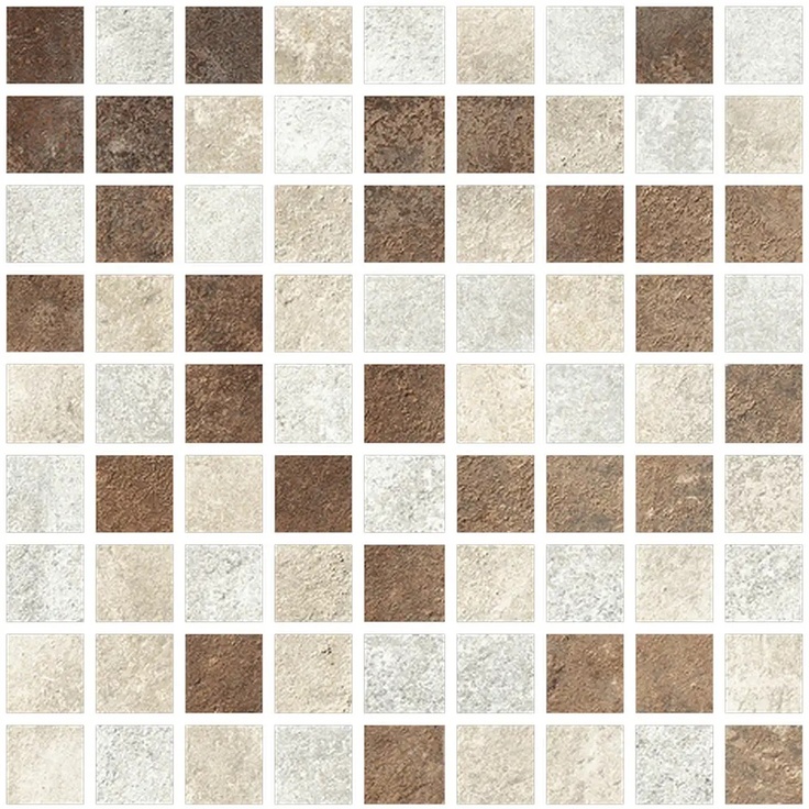 Tuscania Meteora Mosaico 81 Tes Mix Warm 30*30 Mozaika 30x30 cm - fotografie 1 Tuscania Meteora Mosaico 81 Tes Mix Warm 30*30 Mozaika 30x30 cm - fotografie 1