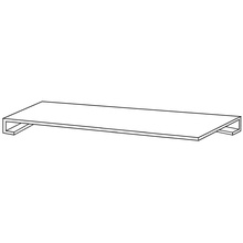 Tuscania North Wind ANGOLARE COSTA RETTA DX GREY 34*122.2 hörntrappa 34x122,2 cm - foto 1 - foto 1