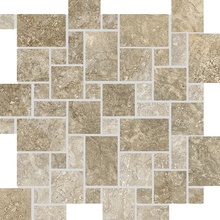 Tuscania Ceramiche Durango С000421221 Durango Mosaico Basket Walnut 30*30 Mosaic 30x30 cm, Italy, other types of stone - photo 1 - photo 1