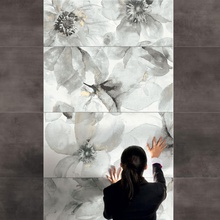 Tuscania Ceramiche Universal 61x122,2 см, geglazuurd keramisch graniet, Italië, metaal - interieurfoto 1 - foto 2