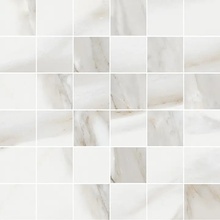 Tuscania Ceramiche White Marble С000462137 White Marble Mosaico 36 Tes Calacatta Oro L 30*30 Мозаика 30x30 см, Италия, калакатта - фото 1 - фото 1