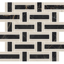 Vallelunga Doro & Malfi С000631928 A2DOR71T72MS_MosaicoBasketT72Doro Mosaico 30x33 cm, Itália, outros tipos de mármore - foto 1 - foto 1