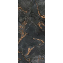 Vallelunga Grandiosa 02VGR28070L Preziosa Onice Nero Rame A keramisch graniet 120x280 cm, Italië, steen  - foto 1 - foto 1